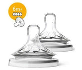 Philips Avent - AVT044/27 Avent Natural Teats Fast Flow 6m+ X2 - Mari Kali Stores Cyprus